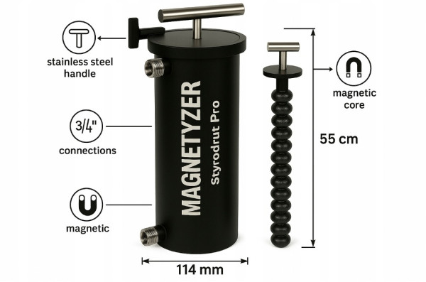 Magnetyzer-Filtr-Magnetyczny-PRO55-zawory-3-4-duzy-55-cm-x-11-5-cm